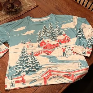 Winter holiday shirt